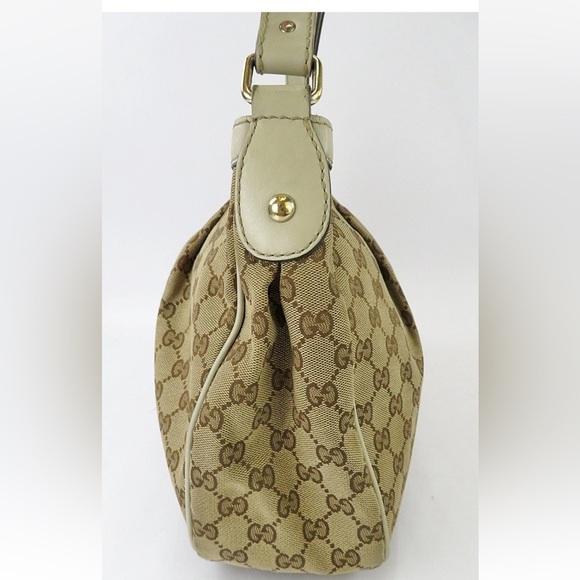 Gucci Tan and Cream Shoulder Bag - Picture 3 of 16